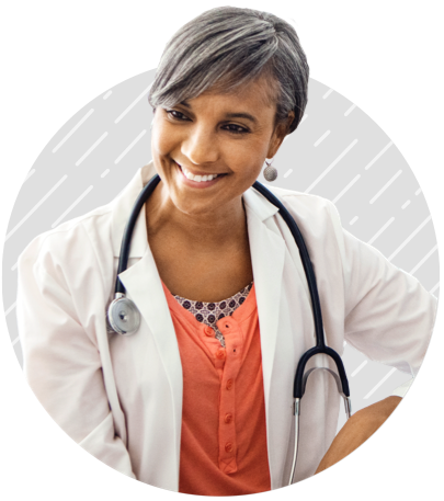 Smiling doctor